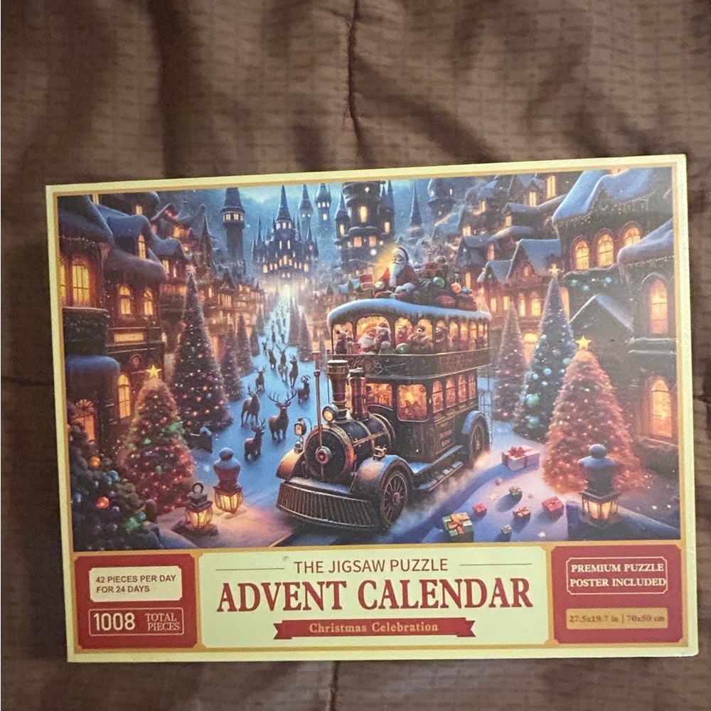 Advent Calendar Christmas Jigsaw Puzzle